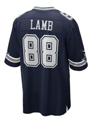 Nike Blue NFL Dallas Cowboys Home Game Jersey - CeeDee Lamb - Image 3 of 3