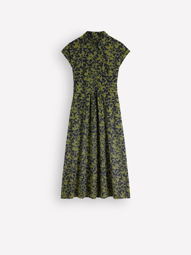Boden Green Fae Jersey Shirt Dress - Image 6 of 6 Boden Green Fae Jersey Shirt Dress - Image 6 of 6