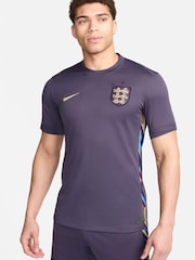 Nike Purple Blank England Stadium Shirt 2024 - Image 1 of 10