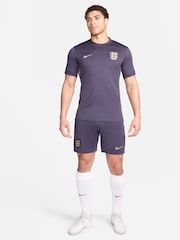 Nike Purple Blank England Stadium Shirt 2024 - Image 3 of 10