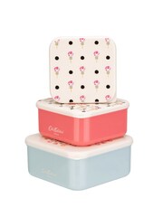 Cath Kidston Blue Painted Table Snack Boxes 3PK Set of 2 - Image 4 of 5