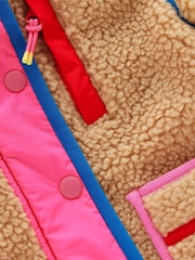 Boden Brown Fun Borg Mix Fleece - Image 3 of 4