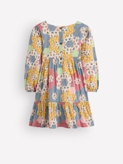 Boden Natural Celia Wing Sleeve Dress - Image 2 of 3