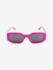 Pink Polarized Rectangle Sunglasses - Image 4 of 5