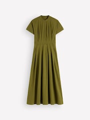 Boden Green Grown On Sleeve Midi Dress - Image 5 of 5