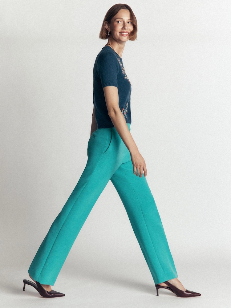 Blau - Boden Fitzrovia Hose in Tailored Fit - Bild 1 von 5