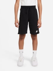 Nike Black/White Sweatshirt and Shorts Tracksuit - Image 5 of 7