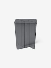 MADE.COM Smoked Glass Oki Side Table - Image 3 of 3