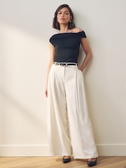 Lauren Ralph Lauren Gianna Stretch Jersey Off Shoulder Top - Image 3 of 7