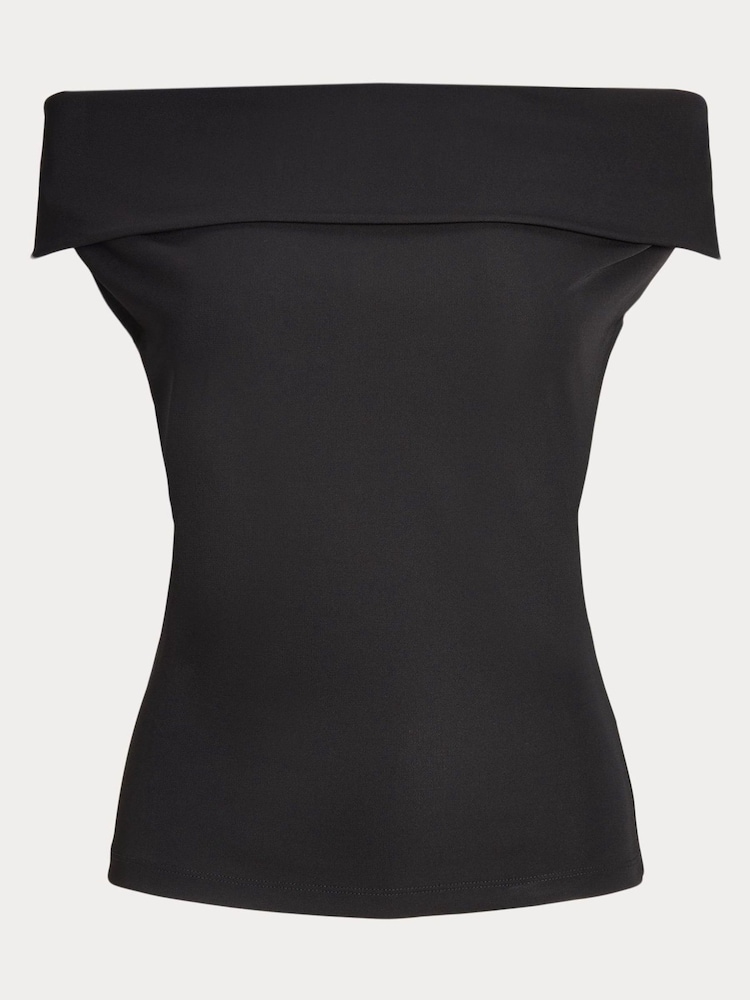 Lauren Ralph Lauren Gianna Stretch Jersey Off Shoulder Top - Image 7 of 7 Lauren Ralph Lauren Gianna Stretch Jersey Off Shoulder Top - Image 7 of 7