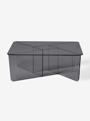 MADE.COM Smoked Glass Oki Coffee Table - Image 3 of 3