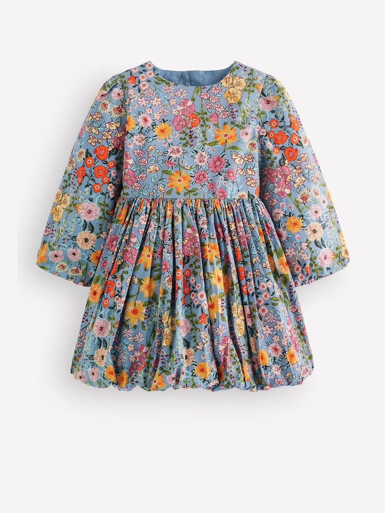 Boden Pink Long Sleeve Bubble Hem Dress - Image 1 of 3