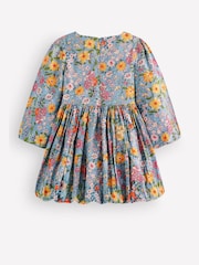 Boden Pink Long Sleeve Bubble Hem Dress - Image 2 of 3
