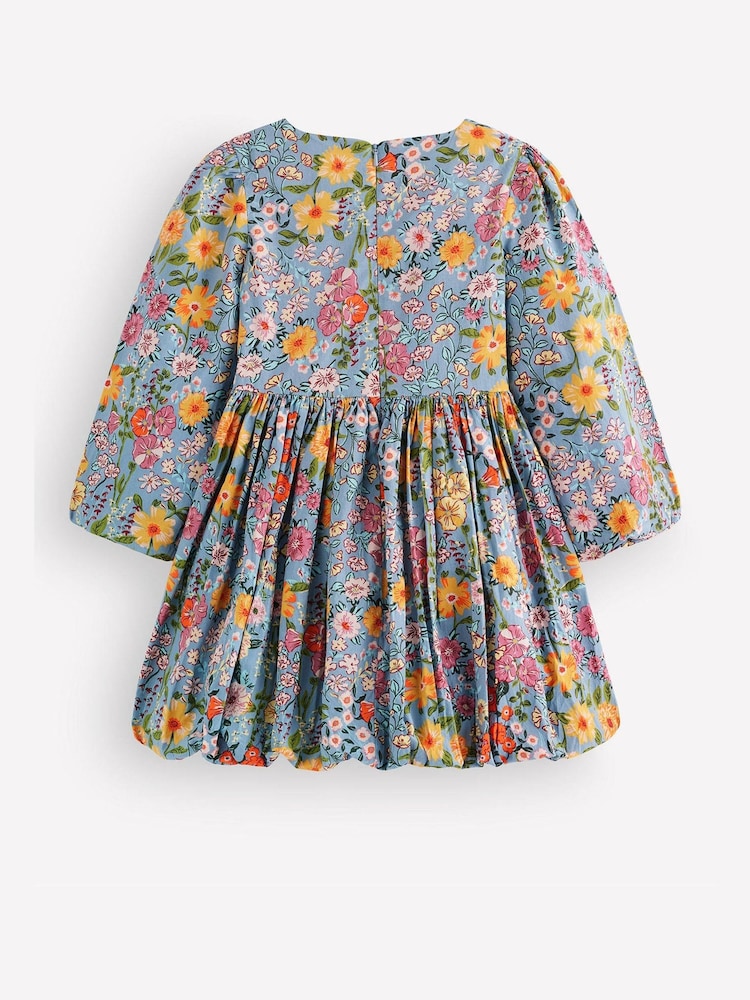 Boden Pink Long Sleeve Bubble Hem Dress - Image 2 of 3