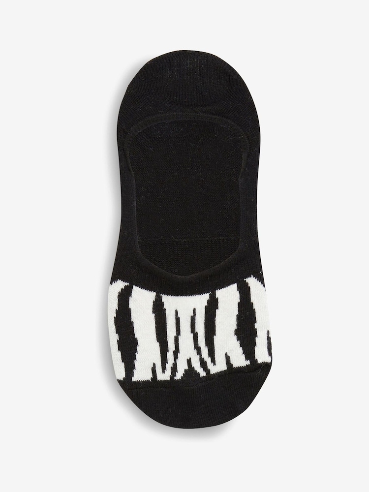 Estampado animal - Pack de cinco pares de calcetines deportivos invisibles - Imagen 2 de 6 Estampado animal - Pack de cinco pares de calcetines deportivos invisibles - Imagen 2 de 6