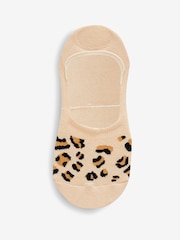 Animal Pattern Invisible Trainer Socks Five Pack - Image 3 of 6
