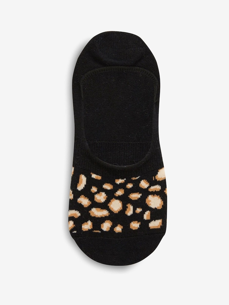 Estampado animal - Pack de cinco pares de calcetines deportivos invisibles - Imagen 6 de 6 Estampado animal - Pack de cinco pares de calcetines deportivos invisibles - Imagen 6 de 6