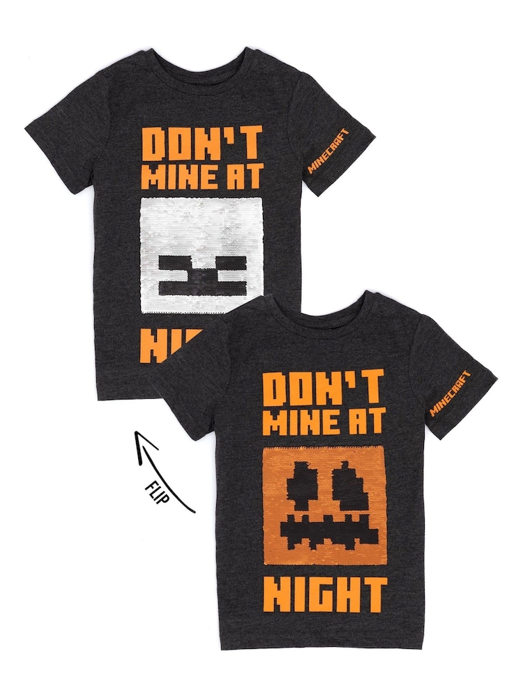 Vanilla Underground Black Kids Licensing Halloween T-Shirt - Image 2 of 6