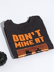 Vanilla Underground Black Kids Licensing Halloween T-Shirt - Image 5 of 6