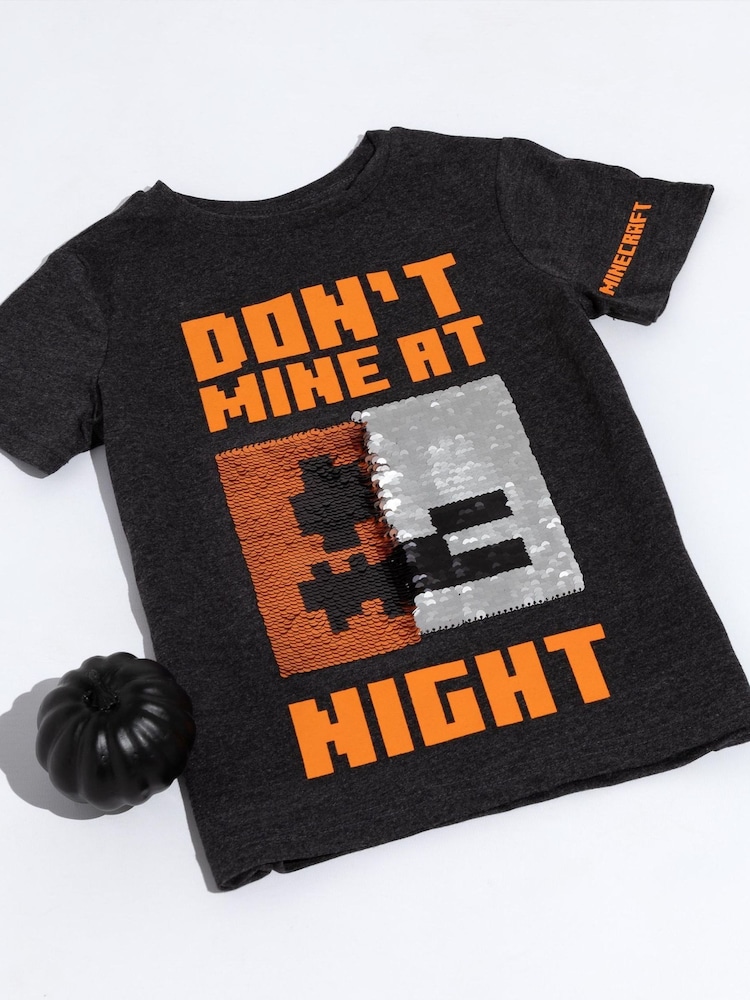 Vanilla Underground Black Kids Licensing Halloween T-Shirt - Image 6 of 6
