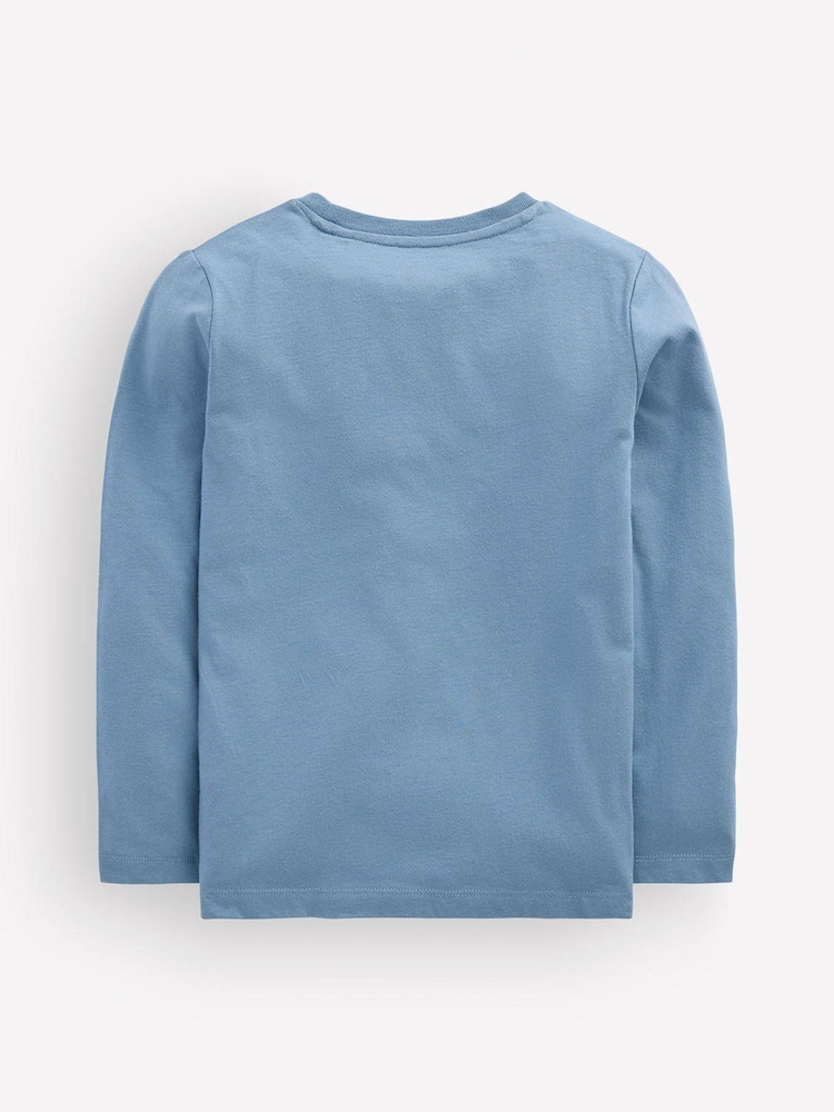Boden Blue Glow Superstitch T-Shirt - Image 2 of 2