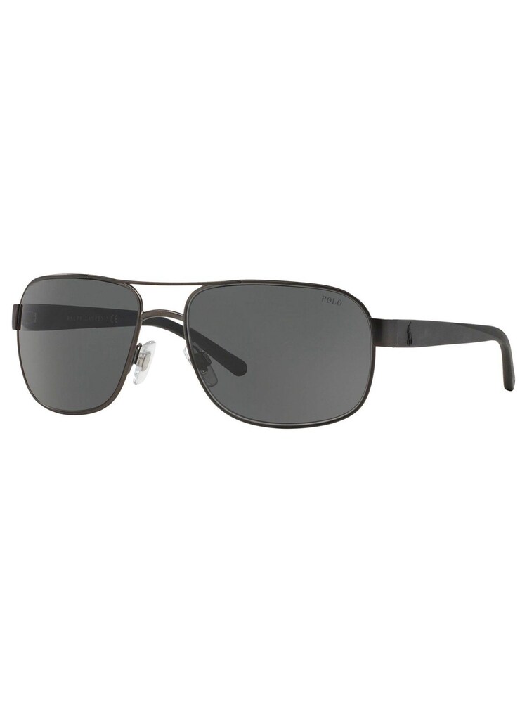 Polo Ralph Lauren Grey Matte Dark Gunmetal Sunglasses - Image 2 of 12