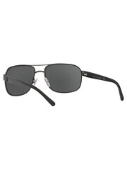 Polo Ralph Lauren Grey Matte Dark Gunmetal Sunglasses - Image 8 of 12