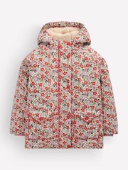 Boden Cream Sherpa Lined Anorak - Image 1 of 5
