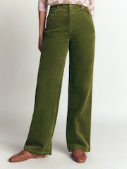 Boden Green High Rise Cord Column Jeans - Image 1 of 6