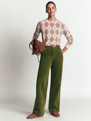 Boden Green High Rise Cord Column Jeans - Image 2 of 6