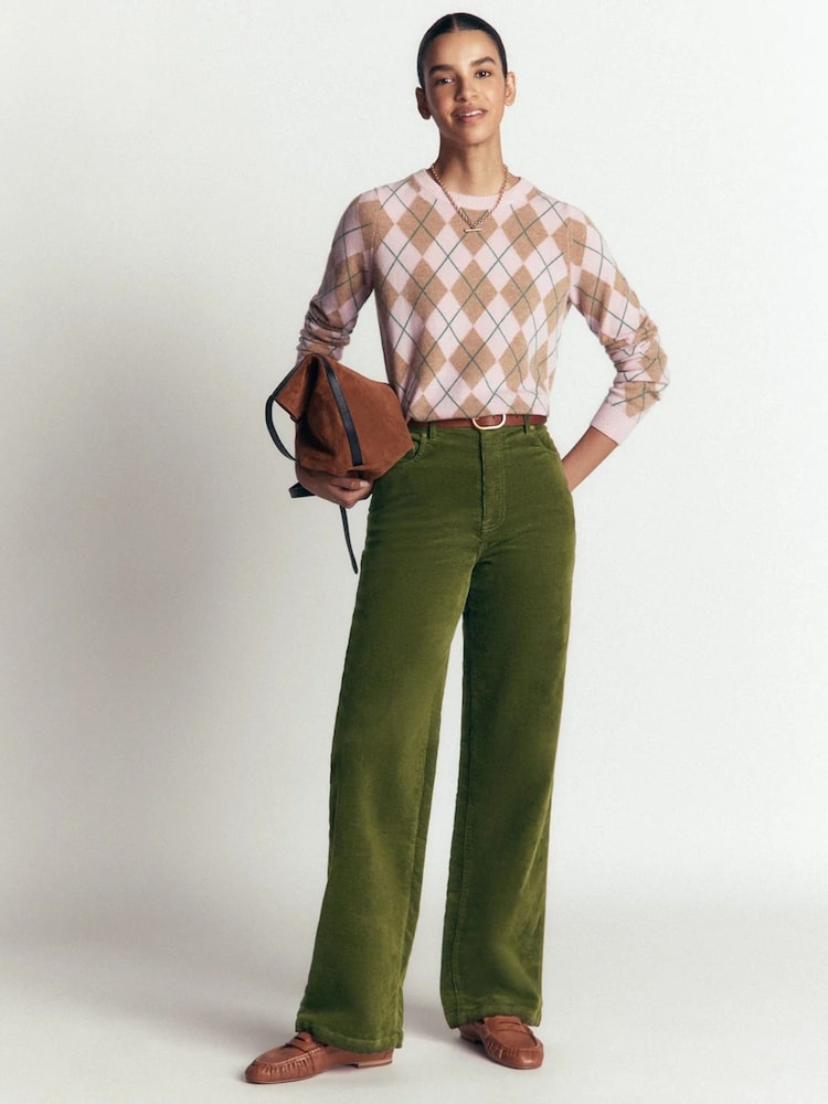 Boden Green High Rise Cord Column Jeans - Image 2 of 6 Boden Green High Rise Cord Column Jeans - Image 2 of 6
