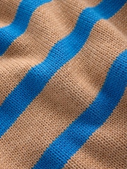 Boden Brown Lucy Relaxed Cotton Jumper - Image 7 of 7