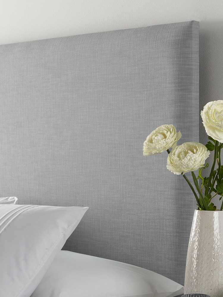 Catherine Lansfield Grey Headboard - Image 2 of 3