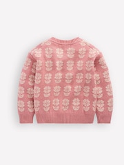 Boden Pink Flower Pot Cardigan - Image 2 of 3