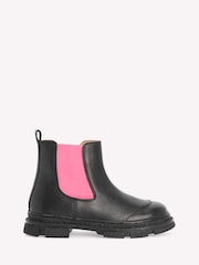 Boden Black Chunky Chelsea Boots - Image 2 of 3