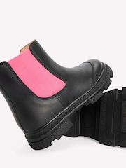 Boden Black Chunky Chelsea Boots - Image 3 of 3