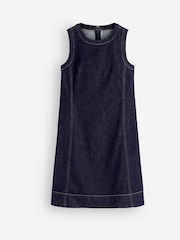 Boden Blue Lou Denim Shift Dress - Image 1 of 1