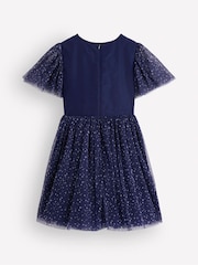 Boden Blue Halloween Appliqué Tulle Dress - Image 5 of 6