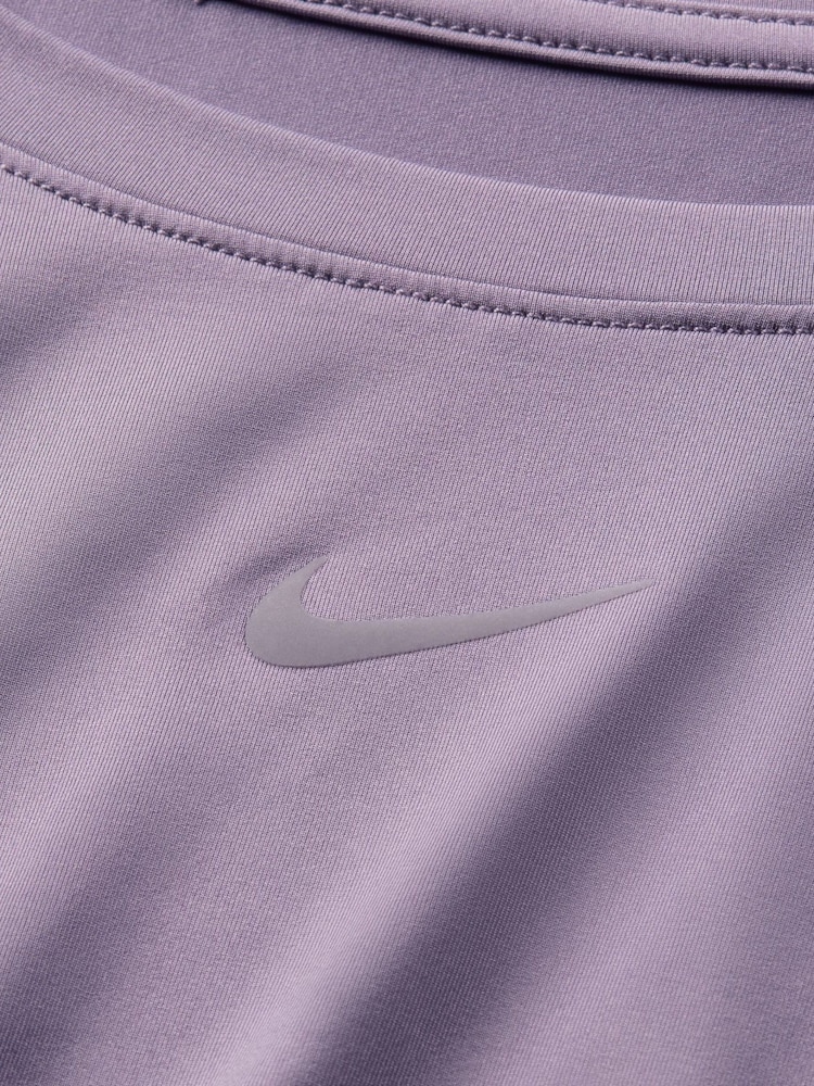 Nike Purple One Classic Dri-FIT Short Sleeve Top - Image 5 of 5