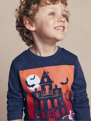 Boden Blue Long Sleeve Glow T-Shirt - Image 2 of 5