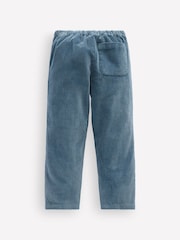 Boden Blue Tapered Pull-On Trousers - Image 2 of 3
