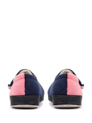 Pavers Pink Mukti Ladies Touch Fasten Full Slippers With Permalose Sole - Image 3 of 5