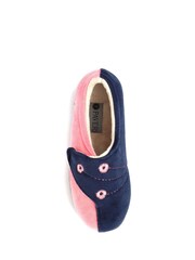 Pavers Pink Mukti Ladies Touch Fasten Full Slippers With Permalose Sole - Image 4 of 5