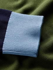 Boden Green Lucy Relaxed Cotton Jumper - Image 6 of 6