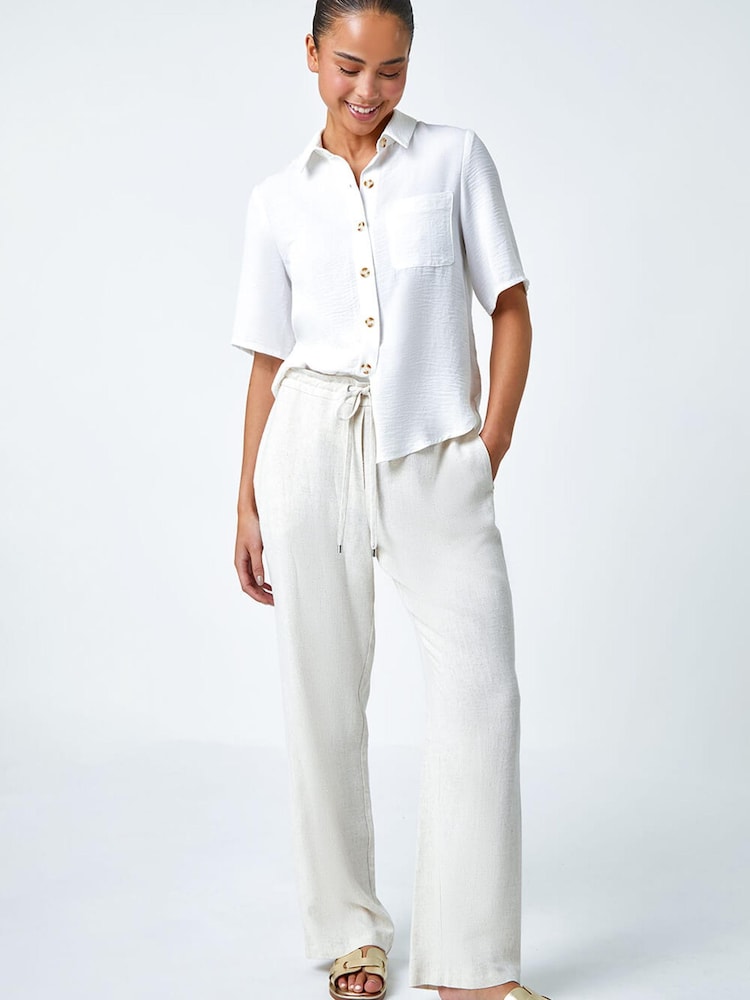 Roman Petite Button Up Pocket Shirt - Imagen 1 de 5