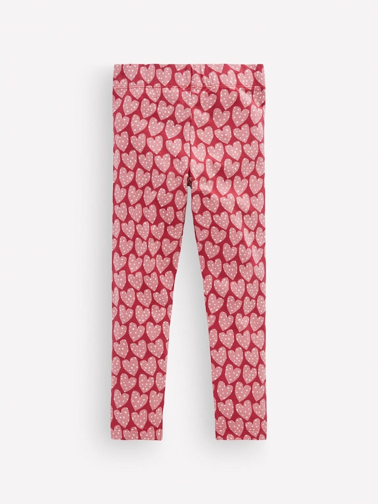 Boden Red Heart Fun Leggings - Image 2 of 3 Boden Red Heart Fun Leggings - Image 2 of 3