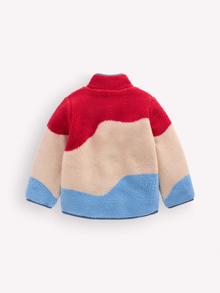 Boden Orange Cosy Borg Jacket - Image 2 of 3