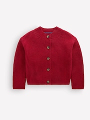 Boden Red Chunky Everyday Cardigan - Image 1 of 3