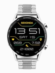 Sekonda 45mm Active Plus Smart Watch in Silicone Strap - Image 2 of 6
