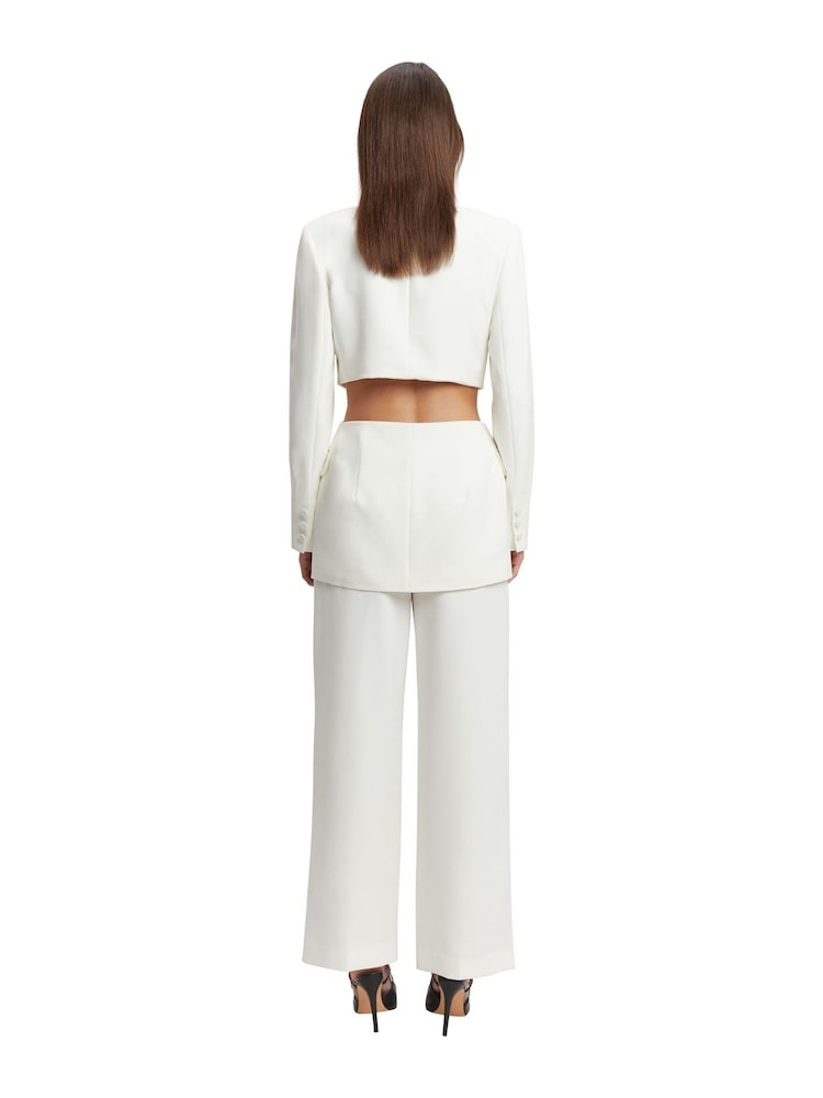 Bardot White Cassian Cut-Out Blazer - Image 2 of 5